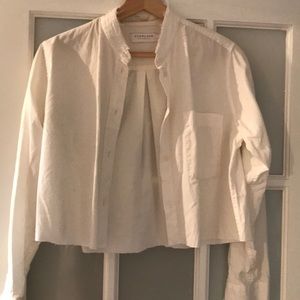 Everlane Raw Cut Painters Top